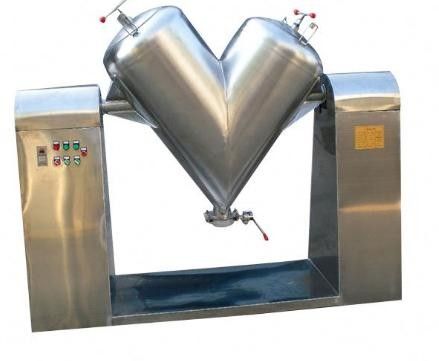 Tipo equipo de mezcla del acero inoxidable V del polvo seco químico de la máquina del mezclador del polvo